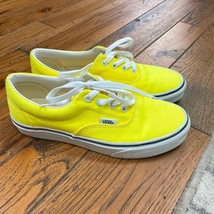 Bright Yellow Vans Women’s Size 7.5